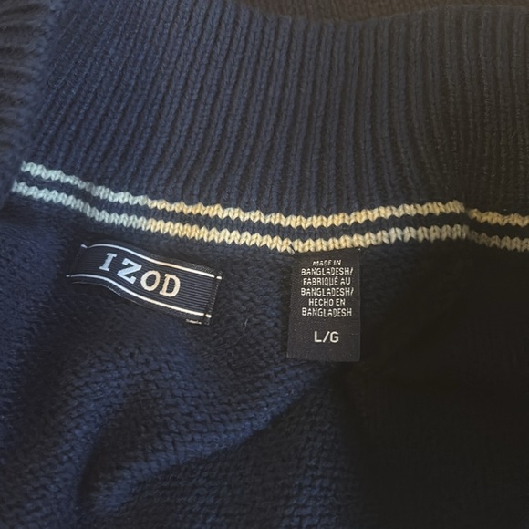 NWT IZOD Men’s Sweater Amazing Glaze Pullover - Picture 5 of 6